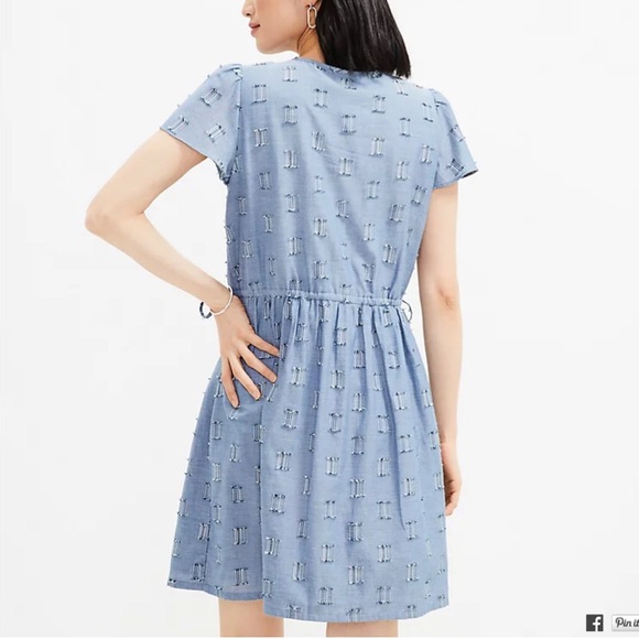 NWT LOFT Cotton Dress • Loose and swingy fit • Size M - Picture 3 of 4